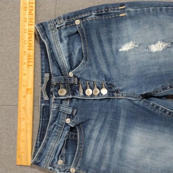 Rue21 twentyone black Jeans Juniors 0R High waisted - Picture 9 of 10